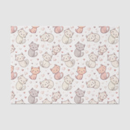 Moe Chibi Kat Patroon - Kinderen Kawaii Kitten Ont Tissuepapier