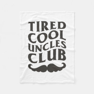 Moe Cool Ooms Club Cool Ooms Grappig Oom Vet Fleece Deken