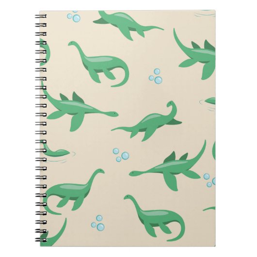 Moe Cryptid Loch Ness Monster Notitieboek (Voorkant)