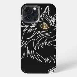 Moe design voor kattenliefhebbers iPhone 13 pro max hoesje