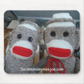 Moe en Joe Mousepad Muismat (Voorkant)