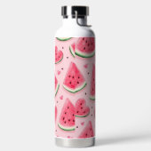 Moe Flessen met Waterverf Watermeloen Patroon (Links)