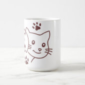 Moe kat- en hondlijn koffiemok (Center)