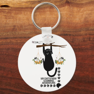 Moe Kat Sleutelhanger Schattig Katje Accessoire