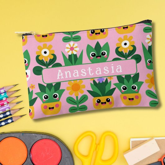 Moe Kawaii Aanpasbare Potplant Print Etui