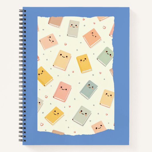 Moe Kawaii Boeken Spiraal Notebook (Voorkant)