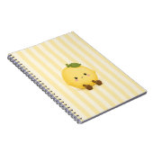 Moe Kawaii Citroen Notitieboek (Rechterzijde)
