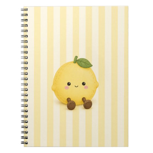 Moe Kawaii Citroen Notitieboek (Voorkant)