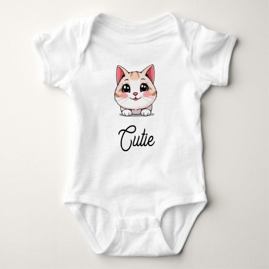 Moe Kawaii Dieren Baby Body Romper (Voorkant)