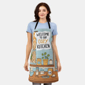 Moe Kawaii Gezellige Keuken Schort (Gedragen)