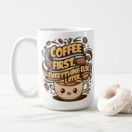 Moe Kawaii Koffiekop – “Eerst Koffie, Alles Koffiemok