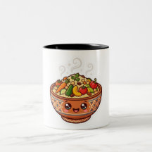 Moe Kawaii Marokkaanse Couscous Kom Sticker