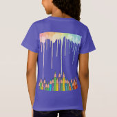 Moe Kawaii Potloodetui T-shirt (Achterkant)