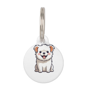 Moe kawaii puppy vinyl sticker - Schattige cartoon Huisdierpenning