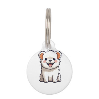 Moe kawaii puppy vinyl sticker - Schattige cartoon Huisdierpenning