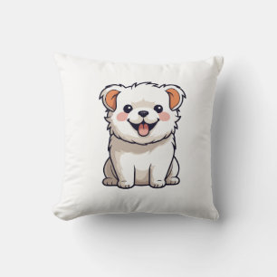 Moe kawaii puppy vinyl sticker - Schattige cartoon Kussen