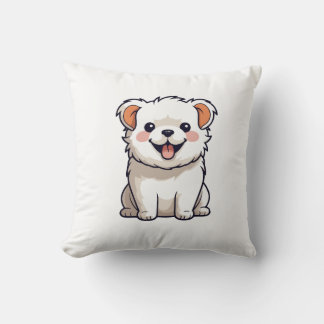 Moe kawaii puppy vinyl sticker - Schattige cartoon Kussen