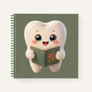 Moe Kawaii Tand Karakter Notitieboek