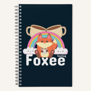 Moe Kawaii Vos Koffie Notitieboek