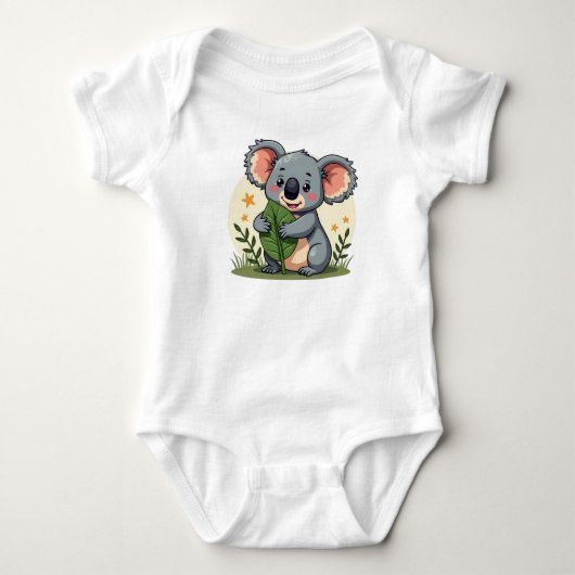Moe Koala Baby Body Romper (Voorkant)