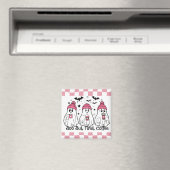 Moe koffie roze spook magneet (Insitu (Vaatwasser))
