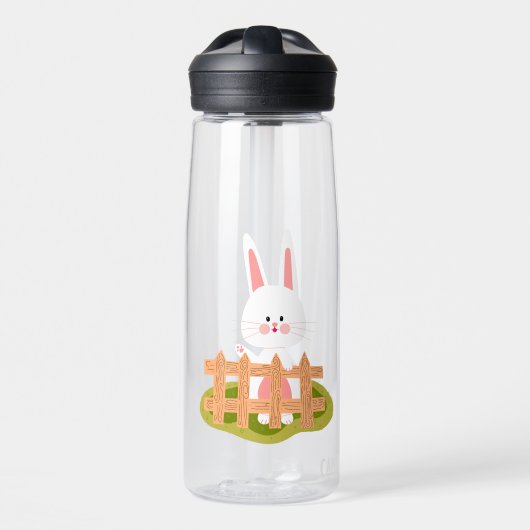 Moe Konijn Kawaii Waterfles (Voorkant)