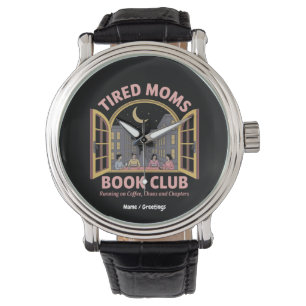 Moe moeders boekenclub loopt op koffie en chaos horloge