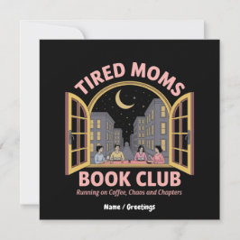 Moe moeders boekenclub loopt op koffie en chaos kaart