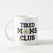 Moe Moeders Club Retro Daisy Grappig Koffiemok (Links)