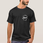Moe Moeders Club Uitgeput Mam Life Moederdag Mam T-shirt (Voorkant)