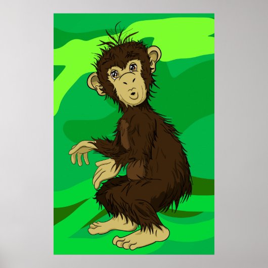 Moe Monkey Poster (Voorkant)