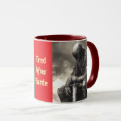 Moe na de strijd mok (Voorkant rechts)