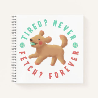 Moe? Nooit. halen? Voor altijd. Goldendoodle Notitieboek