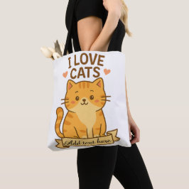 Moe Ontwerp voor Kattenliefhebbers – Bewerkbaar Te Tote Bag