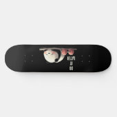 Moe Panda Gym – Grappige Pret Workout Kunst Persoonlijk Skateboard (Horizontaal)