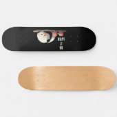 Moe Panda Gym – Grappige Pret Workout Kunst Persoonlijk Skateboard (Horizontaal)