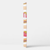 Moe patroon van burrito pizza sandwich hamburger f Case-Mate iPhone case (Achterkant / Rechts)
