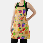 Moe patroon van fruit schort Aangepaste Catering C (Insitu)