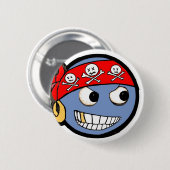 moe pirate ronde button 5,7 cm (Voorkant /achterkant)