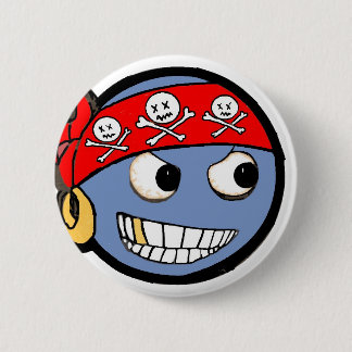 moe pirate ronde button 5,7 cm
