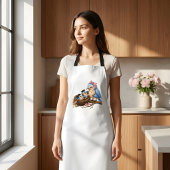 Moe Schattig Afstudeervogel All-Over Print Schort