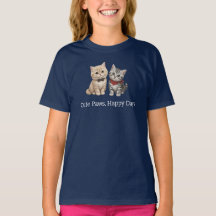 Moe shirt voor kattenliefhebbers voor kinderen