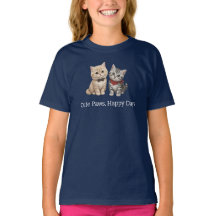 Moe shirt voor kattenliefhebbers voor kinderen