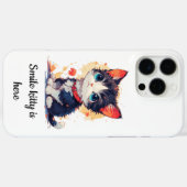 Moe telefoonhoesje met cartoon kat Case-Mate iPhone case (Achterkant (horizontaal))