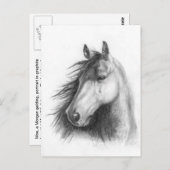 Moe the Morgan portret briefkaart (Voorkant / Achterkant)