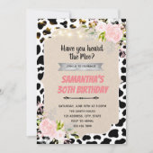 Moe thema volwassen uitnodiging (Voorkant)