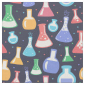 Moe Uitgekleurde Chemie Thema Stof Labflessen (Close Up)