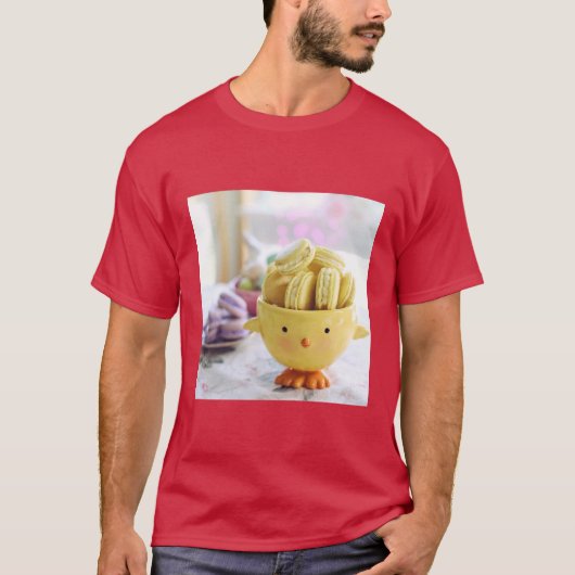Moe Uitkijkende Crème Biscuit Crunch T-shirt (Voorkant)