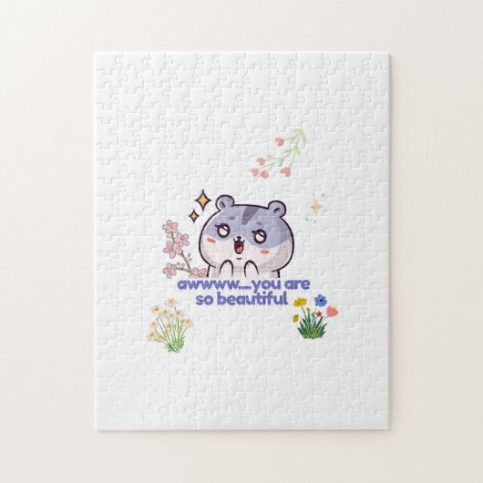 Moe Uitstraling Hamster Legpuzzel (Verticaal)