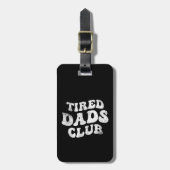 Moe vaders club grappig bagagelabel (Voorkant verticaal)